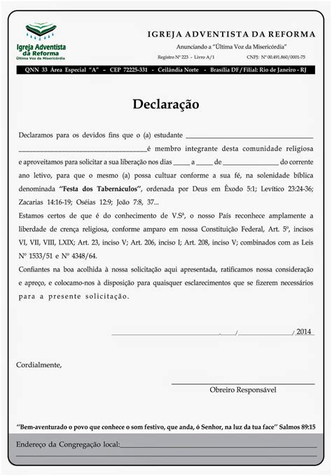 Uvmnobrasil DeclaraÇÃo Escolar Pra Festa De Cabanas 2014