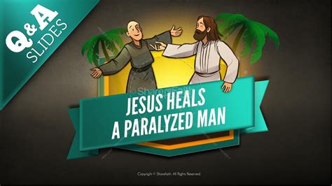 Jesus Heals Paralyzed Craft