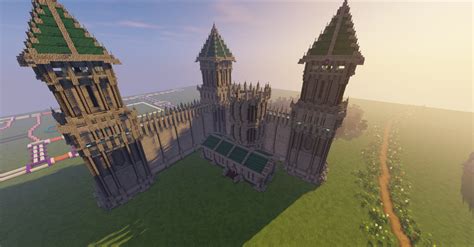 Wip Gothic Style Palace Project Minecraft Map