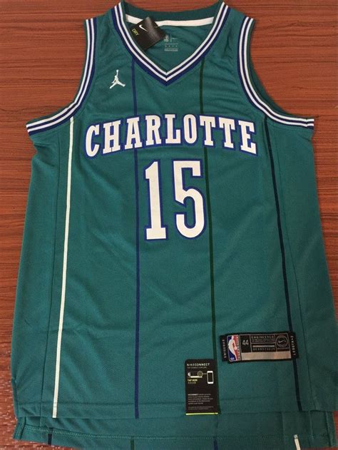 Men 15 Kemba Walker Blue Jersey Charlotte Hornets Jersey Swingman Fanatics Ronaldo Jersey