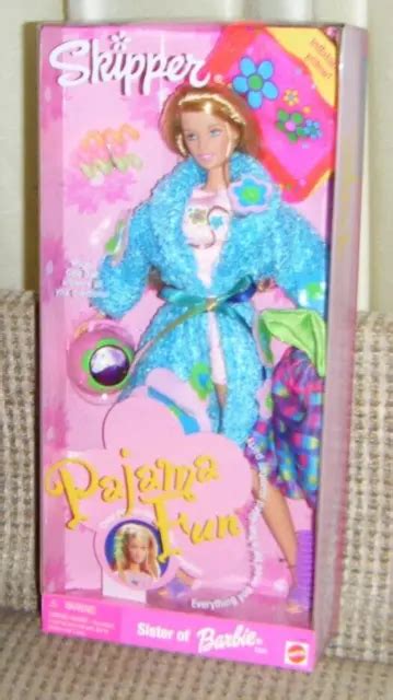 1999 pajama fun skipper doll mib barbie sister mattel 24592 39 99 picclick