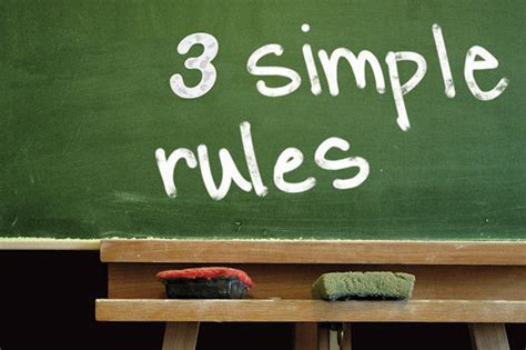 Today Is The Present Three Simple Rules Rule 1 Do No Harm