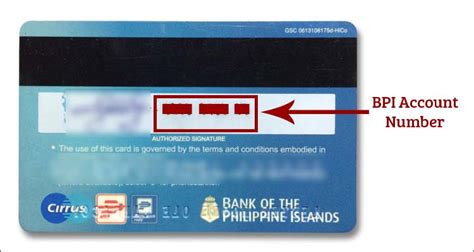 How To Find Bpi Account Number And Jai Number In Bpi Atm Card Useful Wall