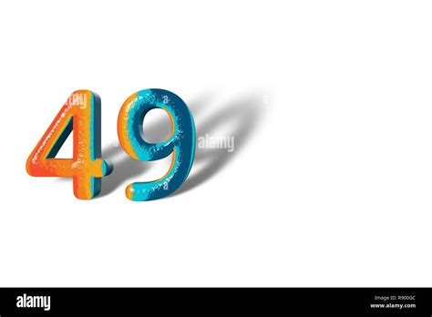 Number 49 High Resolution Stock Photography And Images Alamy