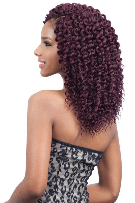Freetress Crochet Braid Deep Twist 10 Inch Synthetic Curly Hair