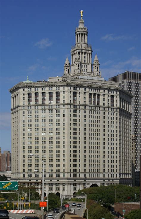 Manhattan Municipal Building Manhattan 1914 Structurae