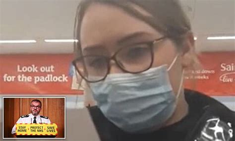 Moment Police Eject Woman From Sainsburys Who Refuses To Wear A Mask Flipboard