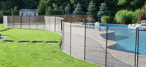 We also have pool fence gates in stock for immediate shipment. ChildGuard DIY Pool Fence - Removable Mesh Pool Fencing - Shipping Wordwide