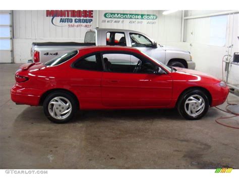 2001 Bright Red Ford Escort Zx2 Coupe 24875022 Car
