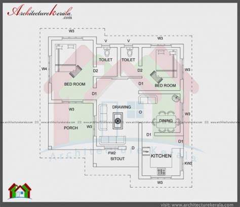 Popular Inspiration 23 Duplex House Plan In 1000 Sq Ft