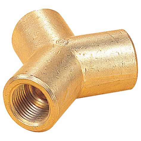 norgren y connector enots imperial compression fitting