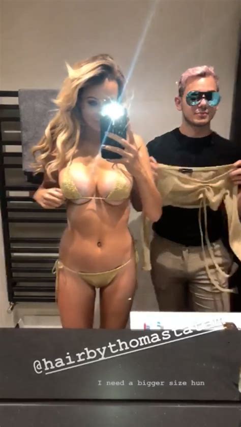 Olivia Attwood Instagram Love Islander Suffers Epic Wardrobe Malfunction In Tiny Bikini Daily