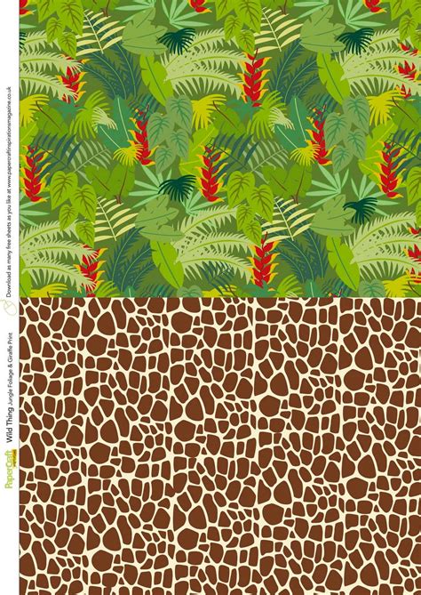 Created By Tatiana Free Jungle Theme Papers To Download