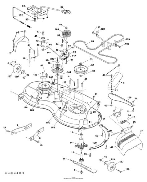 Husqvarna Riding Mower Parts Yth22v46