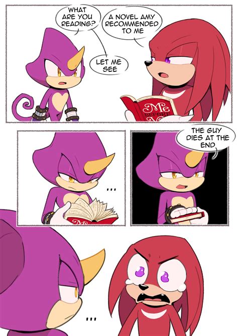 Toonsite Espio The Chameleon Knuckles The Echidna Sonic Series The Murder Of Sonic The