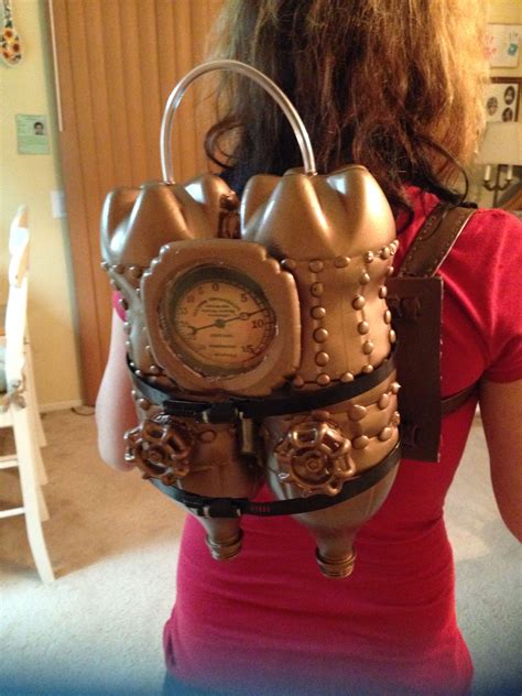 Here Is My Jet Pack That I Made For My Lady Steampunk Time Traveler