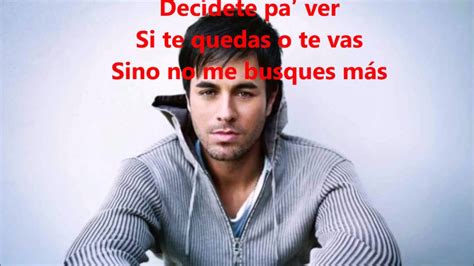 Duele El Corazon Enrique Iglesias Ft Wisin Lyric YouTube