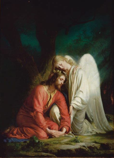 ‘christ In The Garden Of Gethsemane Carl Bloch Art History Jesus