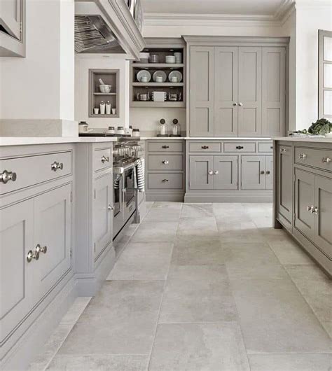 23 White Kitchens Without Wood Floors Down Leahs Lane