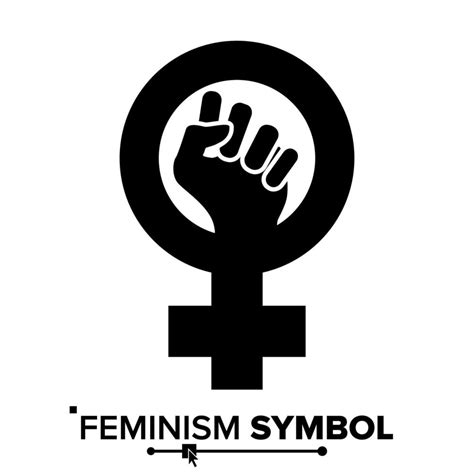Feminism Protest Symbol Vector Feminism Woman Gender Power Female