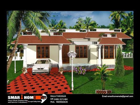 Single Storey Kerala House Plan 1320 Sqfeet