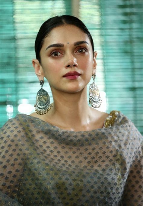 desi actress pictures aditi rao hydari looks gorgeous at telugu film “cheliyaa” press meet in