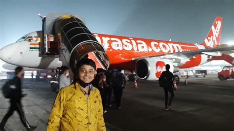 Kolkata To Guwahati Airasia Flight Assam Meghalaya Tour Youtube