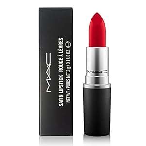 Amazon Com MAC Lipstick Satin Lipstick MAC Red Beauty