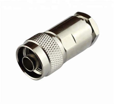 Rf Low Pim N Male Connector For Rg213 Coaxial Feeder Cable Antenna