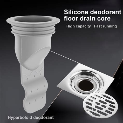 Windfall Shower Floor Drain Backflow Preventer Waterless Trap Seal