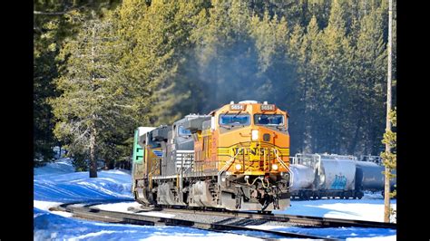 American Trains Union Pacific Donner Pass Usa February 2020