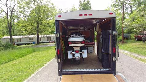 How To Set Up An Enclosed Motorcycle Trailer