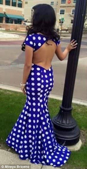 Mireya Briceno Sent Home From High School Prom For Revealing Backless
