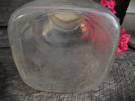 Vintage Glass Jar Hazel Atlas Ribbed Heavy Glass 542913 Etsy