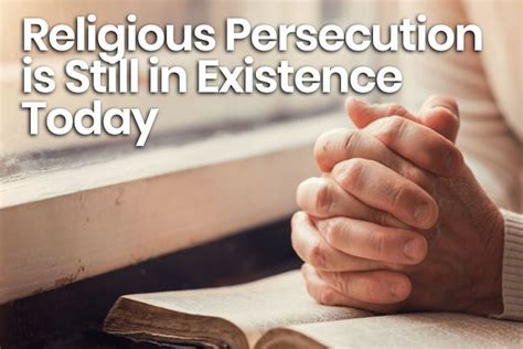 Religious Persecution Is Still In Existence Today Bible League Canada