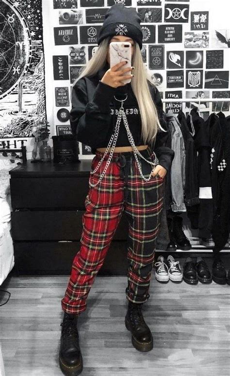 25 Fashion Grunge To Wear Asap Pinmagz Aesthetic Grunge Outfit