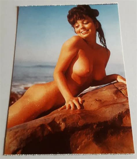 Old Postcard Erotic Pretty Woman Nude Nude Woman Pin Up Model Mia