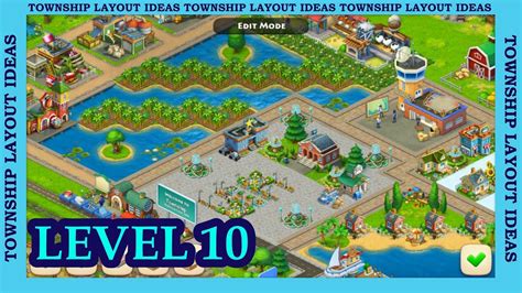 Township Layout Ideas Level 10 Youtube