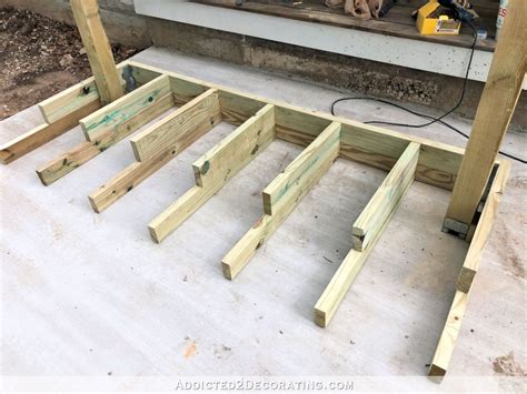 Building My Front Porch Steps The Box Method Part 1 Building The