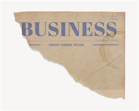 Ripped Business Newspaper Vintage Publishing Free Photo Rawpixel