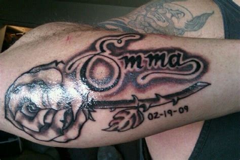 His Daughters Name Is Emma Rose Tattoo Work Name Tattoos Tattoos