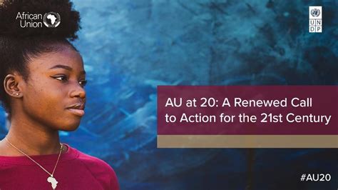“our Africa Our Future” Au20 Campaign Assesses “an Integrated