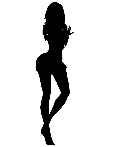 Svg Sensual Attractive Girl Sexy Free Svg Image Icon Svg Silh