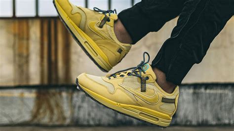Your Best Look Yet At The Travis Scott X Nike Air Max 1 Wheat The