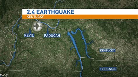 24 Earthquake Reported In Kentucky No Damage