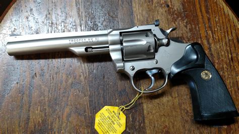 Very Nice Colt Trooper 22 Magnum 6 Inch Nickel For Sale