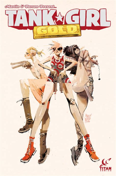 Tank Girl Gold 1 4 2016 2017 Books Graphic Novels Comics