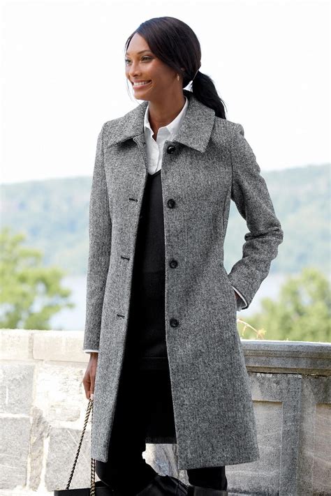 34 Length Wool Coat Chadwicks Of Boston Winter Coats Women Womens