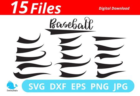 Baseball Tails Svg Text Tails Svg Font Tails Svg Cutting File