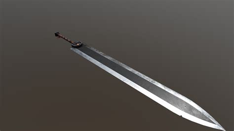 Big Sword Download Free 3d Model By Netoperek Netoperk 31f8a1a